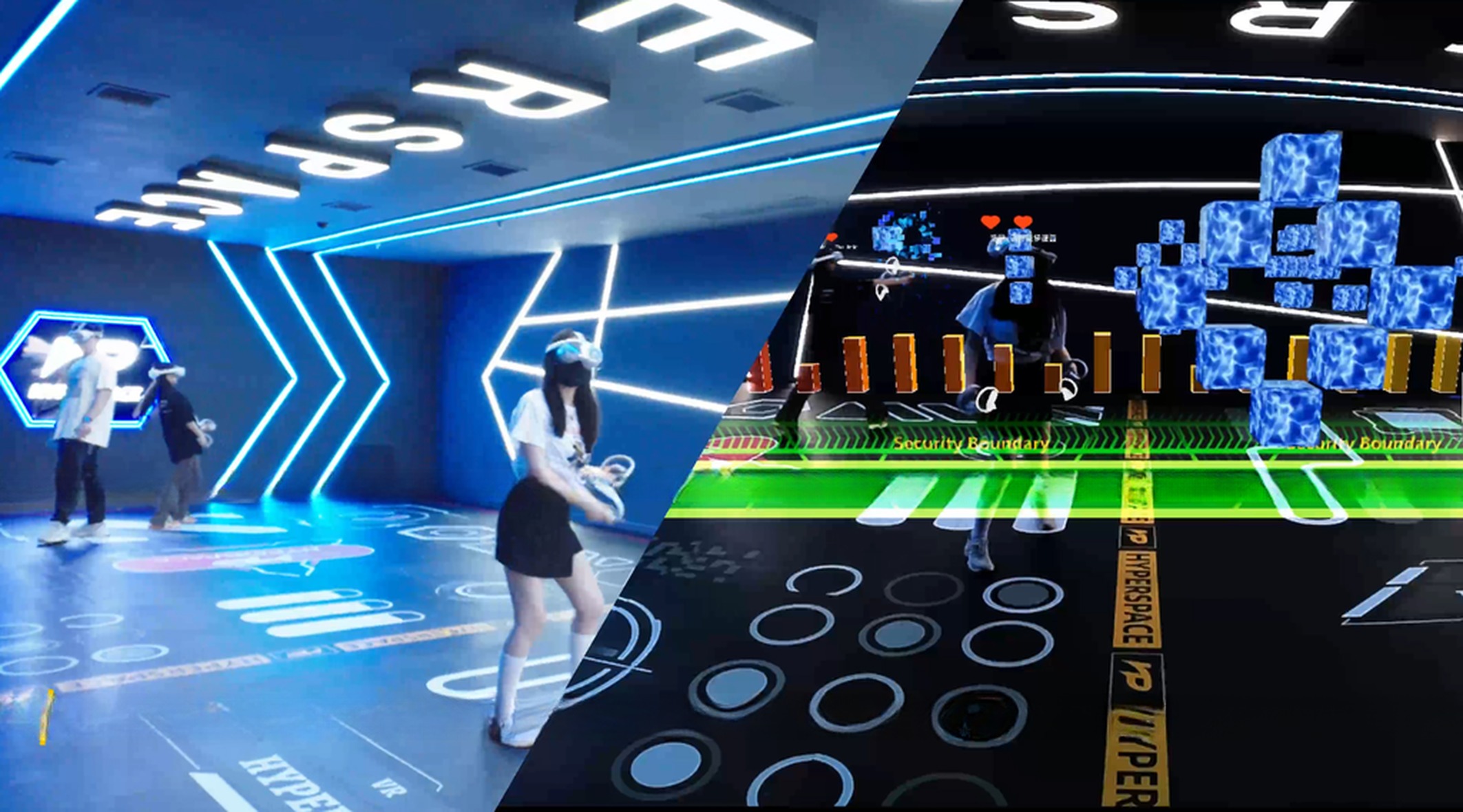 Multiplayer VR Gun Games Virtual Reality Shooting Game For Entertainment Place