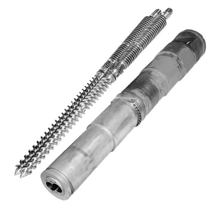 Pvc Pp Wpc Double Screw And Barrel 38CrMOAIA 35mm Conical Screw Barrel