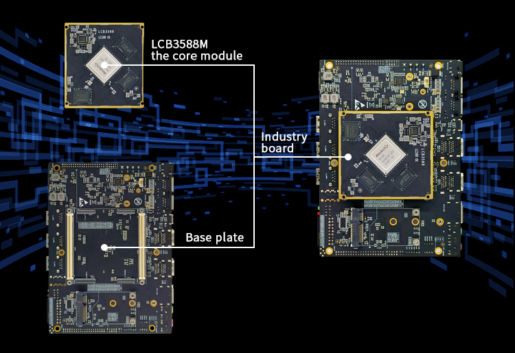 Neardi RK3588 ARM Single Board Computer LKD3588 For DC/DC Isolated Power Supply