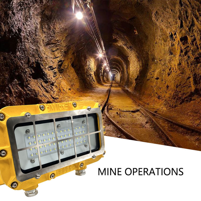 IP65 Explosion Proof Lighting Fixture High Efficiency IP65 LED Mining Lights