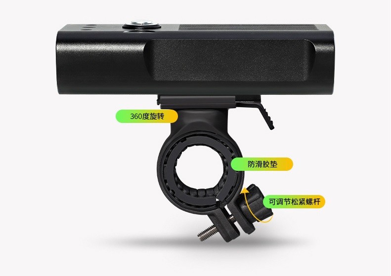 30 Watt usb rechargeable bike light set, with power bank function