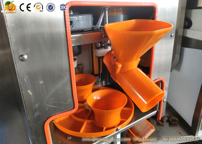 Touch Screen Cold Fresh Juice Vending Machine 24 Hours For Self Service