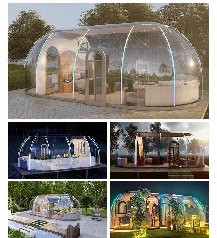 Hotel PC Star Room Bubble Room Transparent Glass Sun Room Outdoor Scenic Area Homestay Restaurant Starry Tent