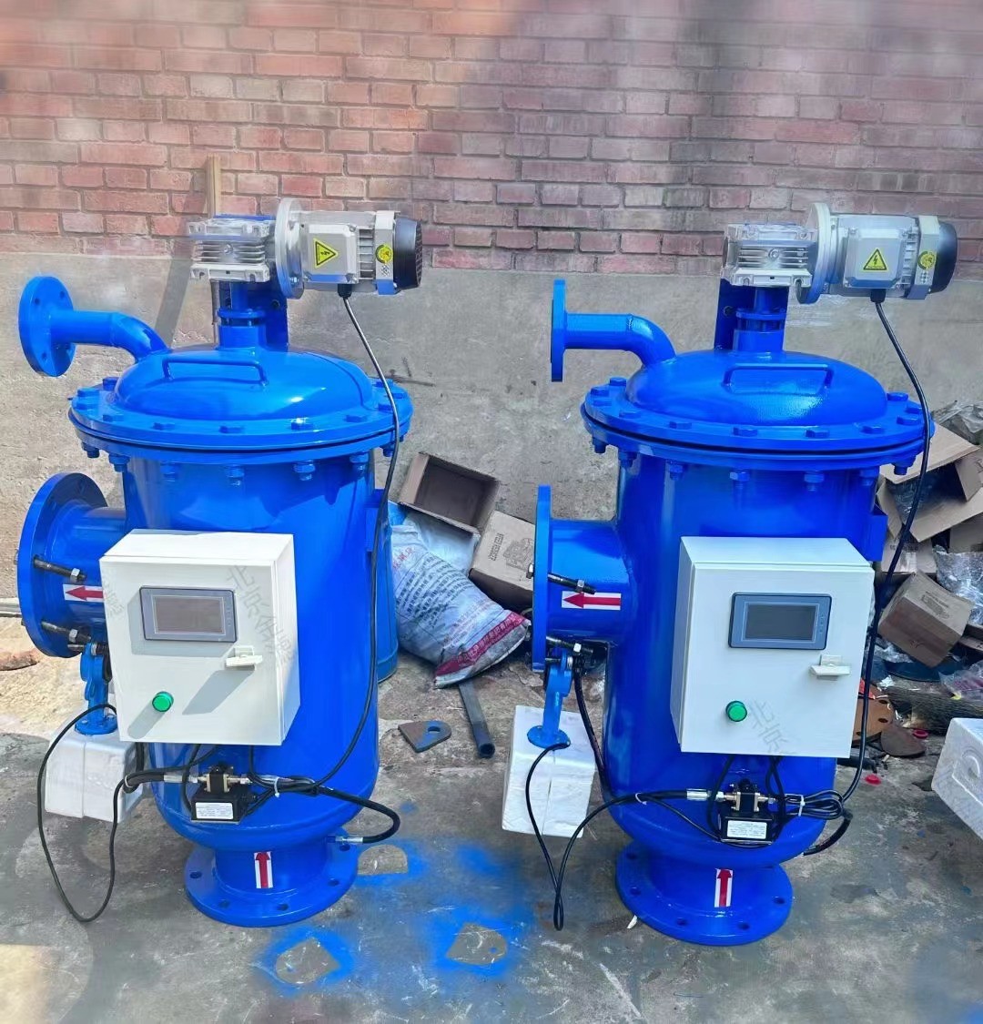 Multi Filter Element Automatic Self Clean Backwashing Cartridge Filter With