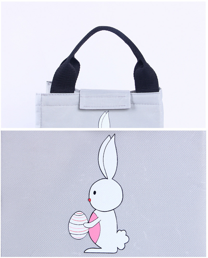Wholesale Oxford Pink Children Soft Insulated Lunch Cooler Bag
