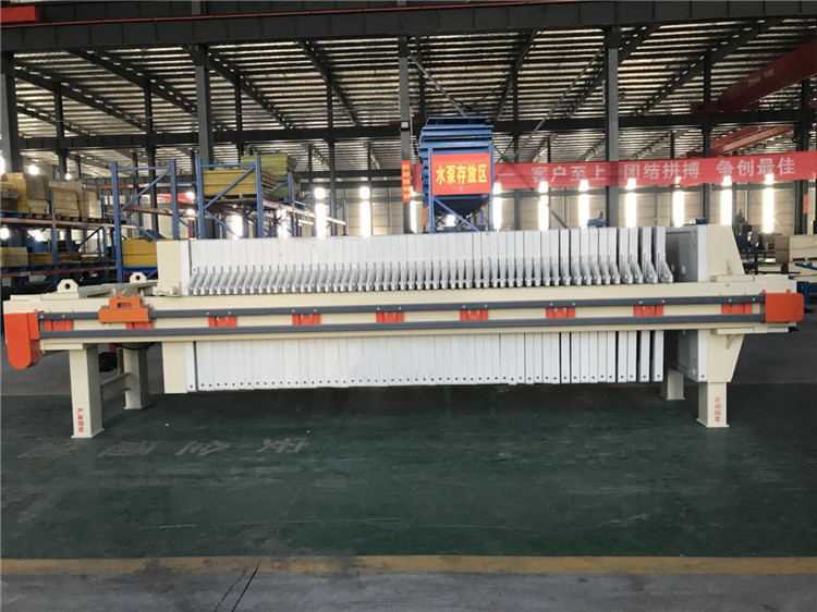 Hydraulic Operatio Screw Press Wastewater Treatment 1250x1250 Plate Size