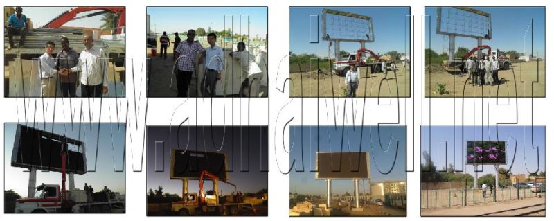 Full Color P16 LED Screen Advertising Display for Outdoor Billboard