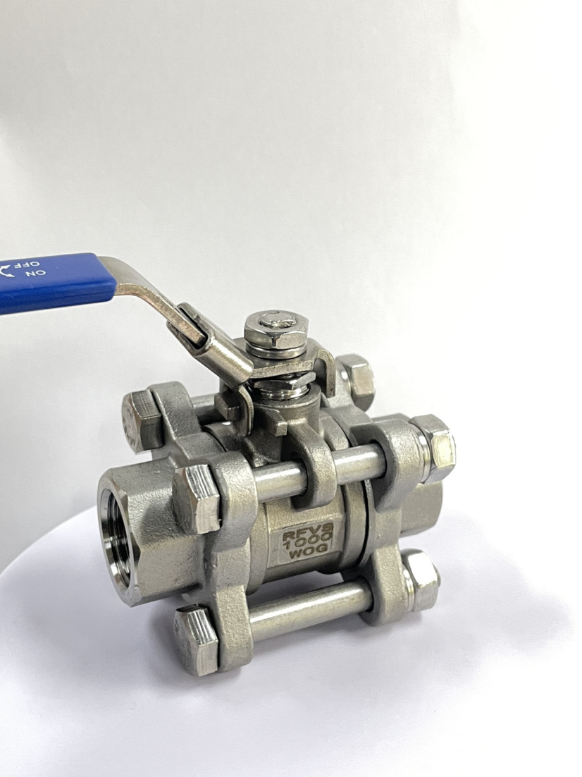 3PC Threaded Ball Valve with CE Approved (Q11F)