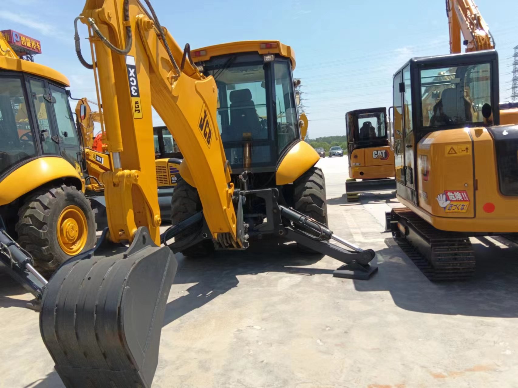 JCB 3CX Used Backhoe Loader Second Hand Construction Machines Good Condition