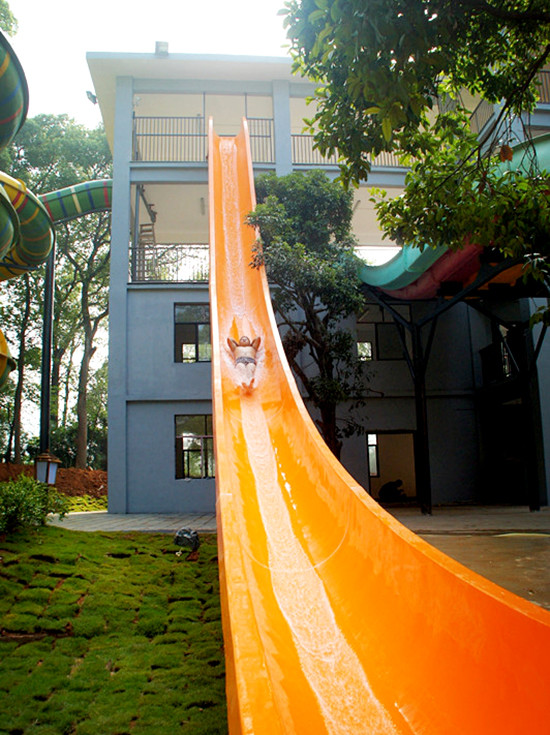 Hotel And Resort Fiberglass High Speed Water Slide