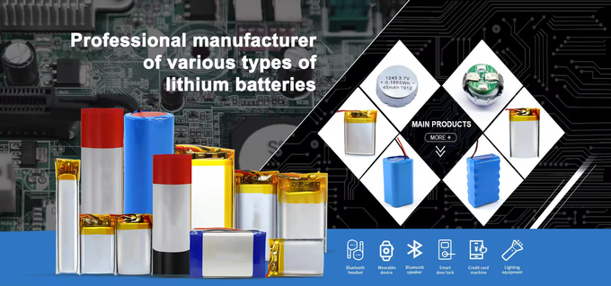 Rechargeable Bluetooth Lithium Polymer Battery 350926 / 3.7V 60mAh LiPo Batteries with UN38.3