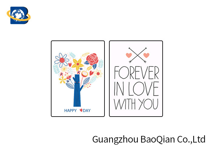 Valentine 3D Lenticular Card Lenticular Image Printing Similar To Holograms
