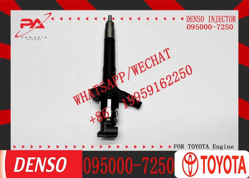 Diesel Fuel Engine Injector 095000-7240 23670-0R110 095000-7250 23970-09200 for Toyota Avensis 2.2 D 2AD-FTV Engine