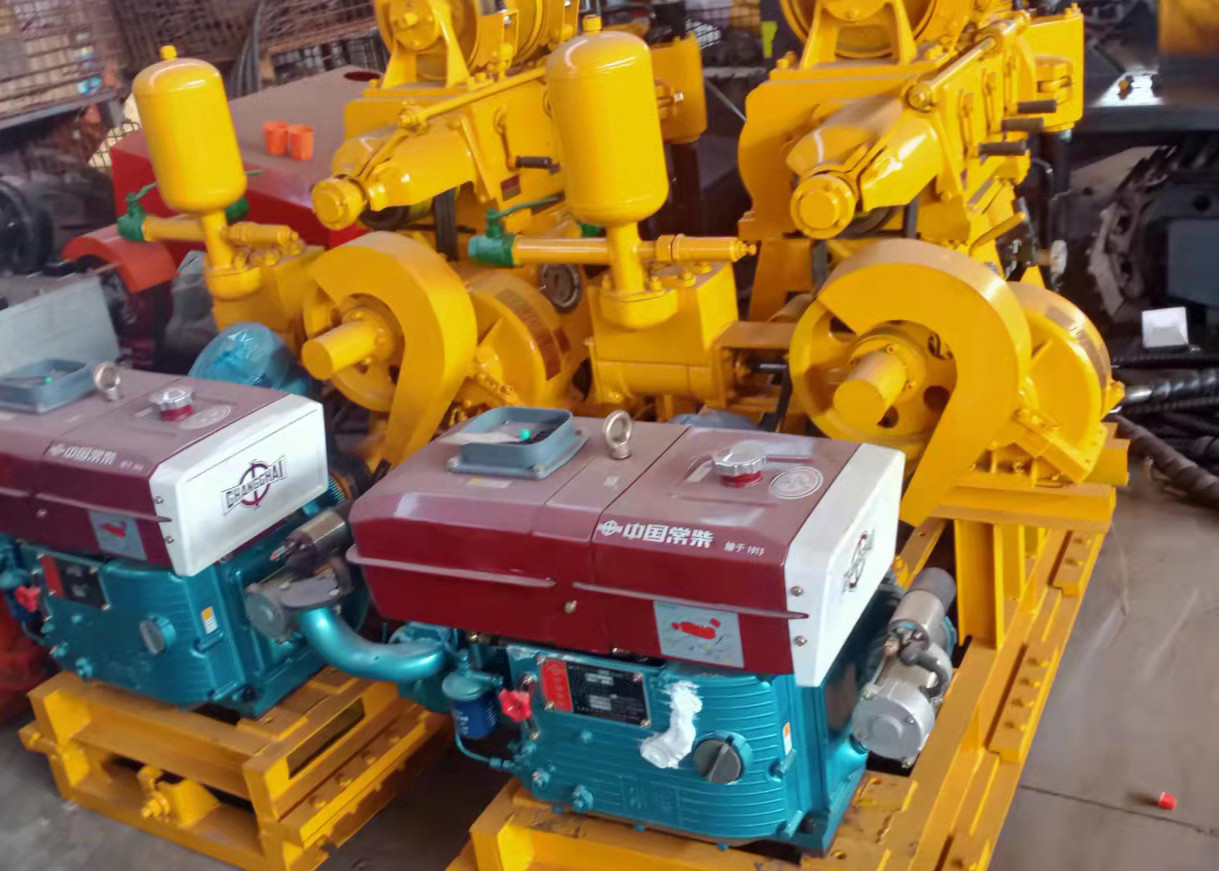GK 200 Borehole Crawler Mounted Geological Drilling Rig for Rock Well Drilling