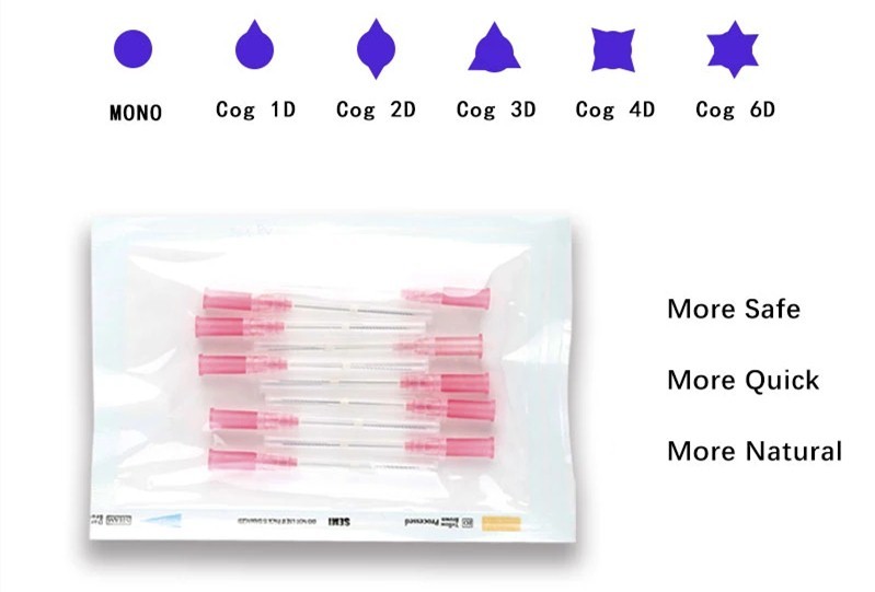 Magik Medical 5pcs/Pack Pdo Mono Threads Eyebrow Lift Pdo Cog Threads