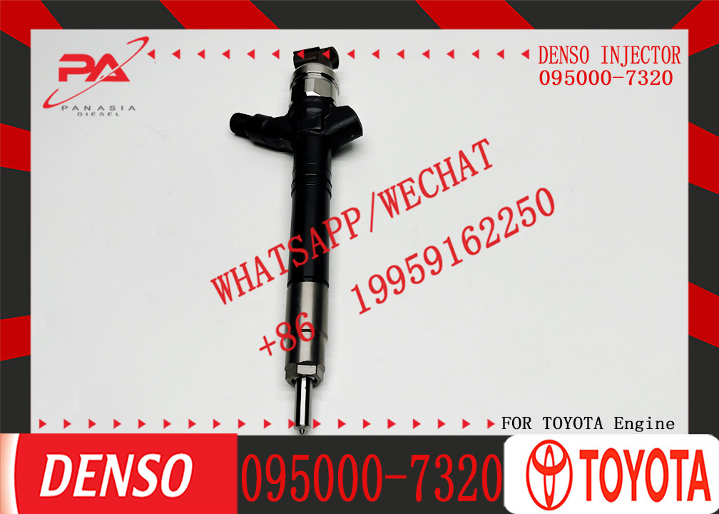 Diesel Common Rail Injector 23670-0R130 095000-7320 for Toyota Engine 1AD-FTV 2AD-FTV Avensis Corolla RAV4