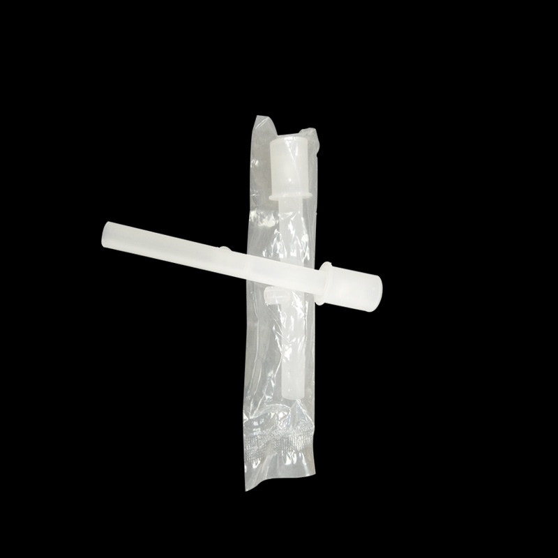 Plastic Transparent Mouthpiece / Blowpipe Size Customizable Food Contact Certification