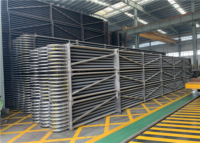 Stainless Steel Gas Steam Superheater Coil Corrosion Resistant