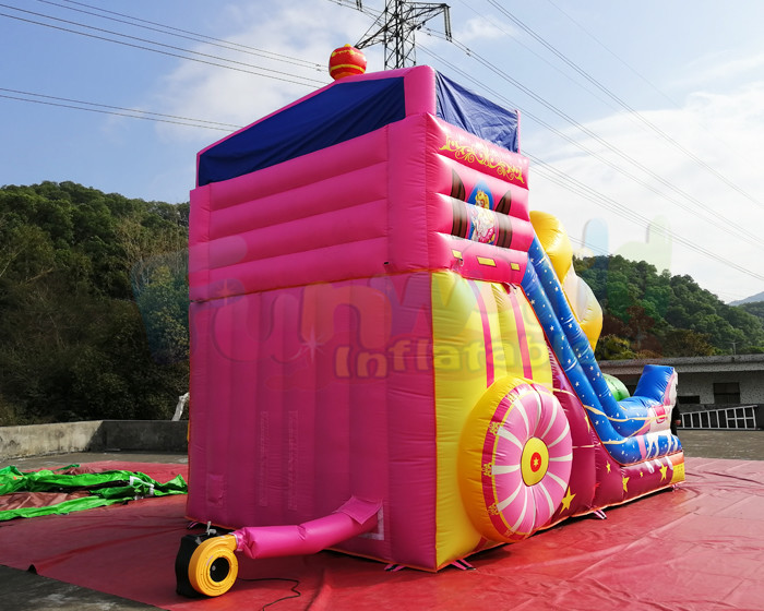 Unicorn Jumping Bouncy Castle Inflatable Bounce House With Slide