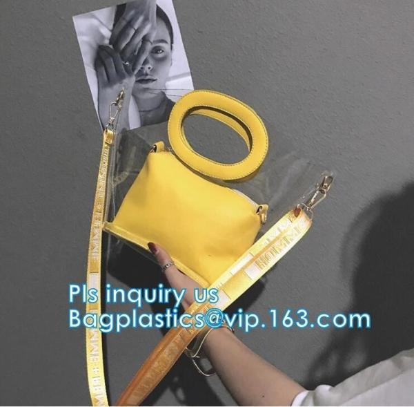 tote bag pu waterproof beach package handbag, Colorful PVC PU Handbag For Woman,