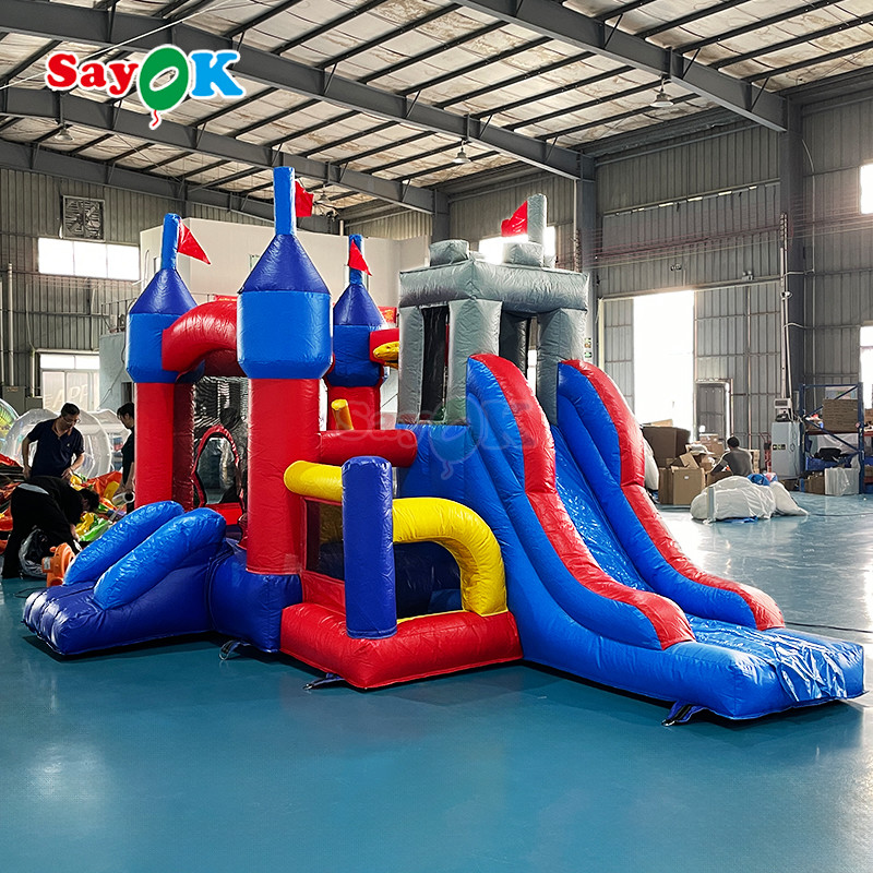 PVC Tarpaulin Commercial Bounce House Inflatables Bouncing Castle For Kid