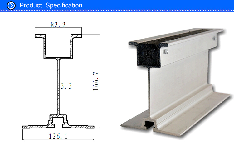 concrete formwork anodized aluminum i beam