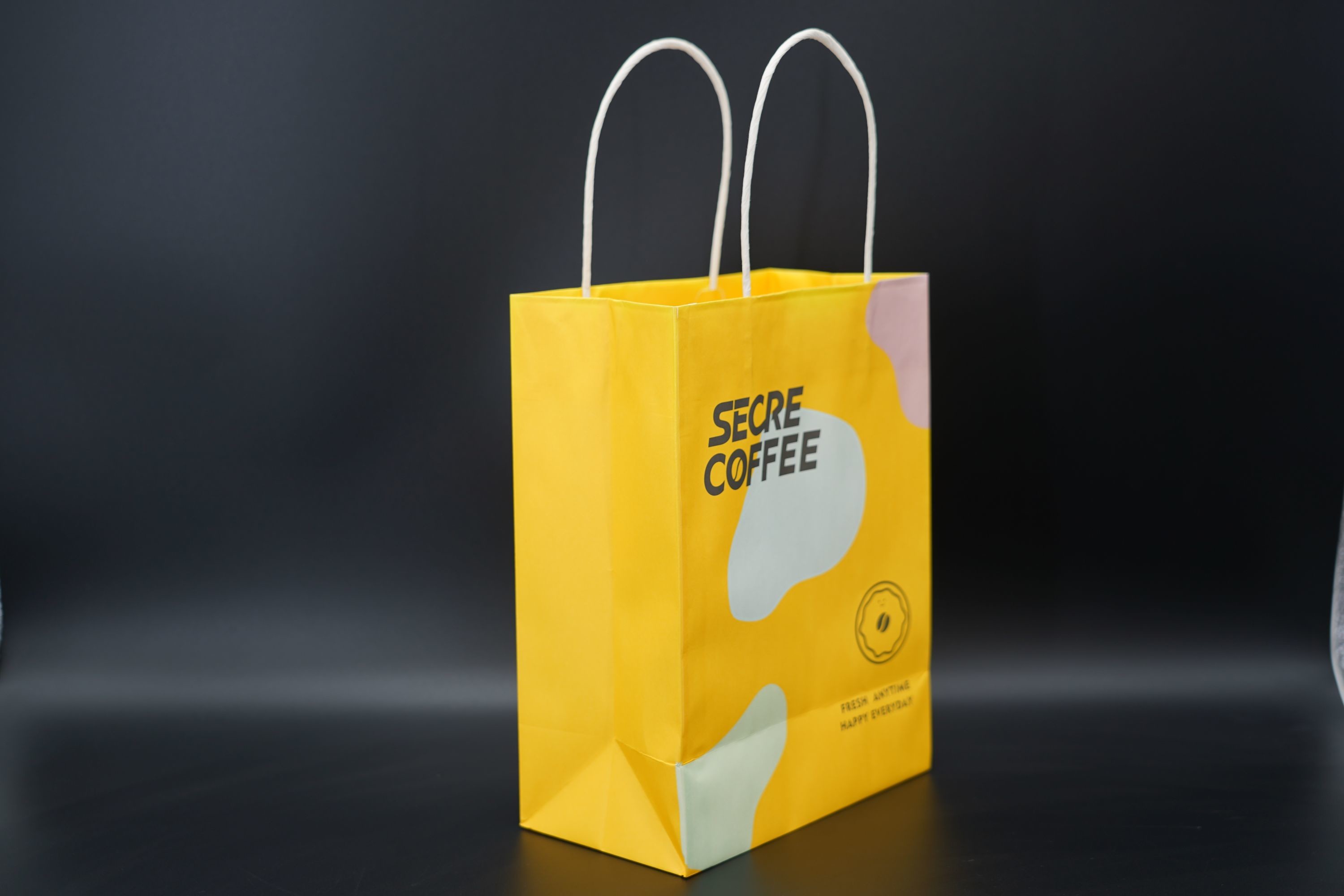 OEM / ODM Printed Paper Carrier Bags Custom Paper Bags For Business Use