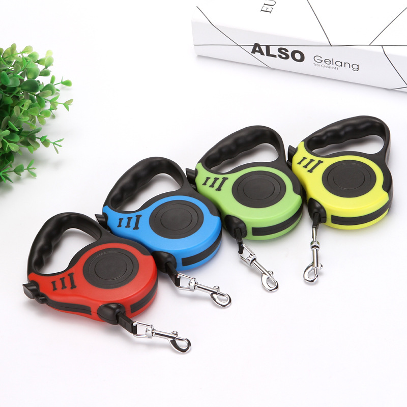 Heavy Duty Retractable Dog Lead Leash Adjustable Extendable Flexi Design 5m Length OEM/ODM