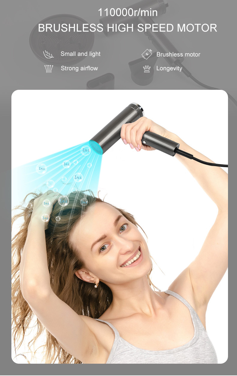 MeStar Hair Blow Dryer Aircraft Turbine Engine Modeling 1 Year Warranty