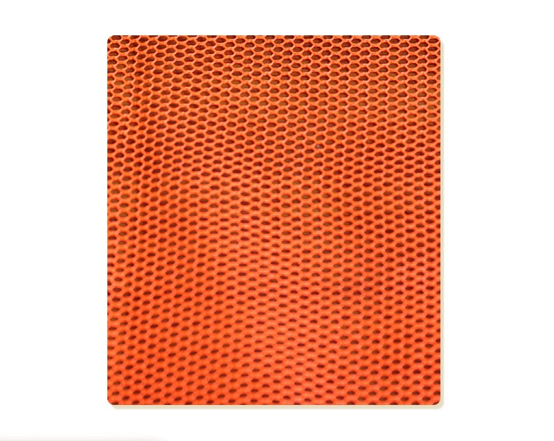 Elastic Polyester Mesh Fabric , Tear Resistant Breathable Poly Net Fabric