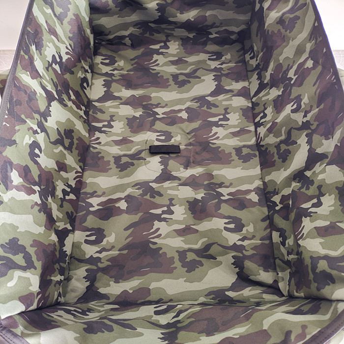 Four-Way Practical Foldable Wagon Cart With O Shaped Handle Sturdy 600D Oxford Cloth