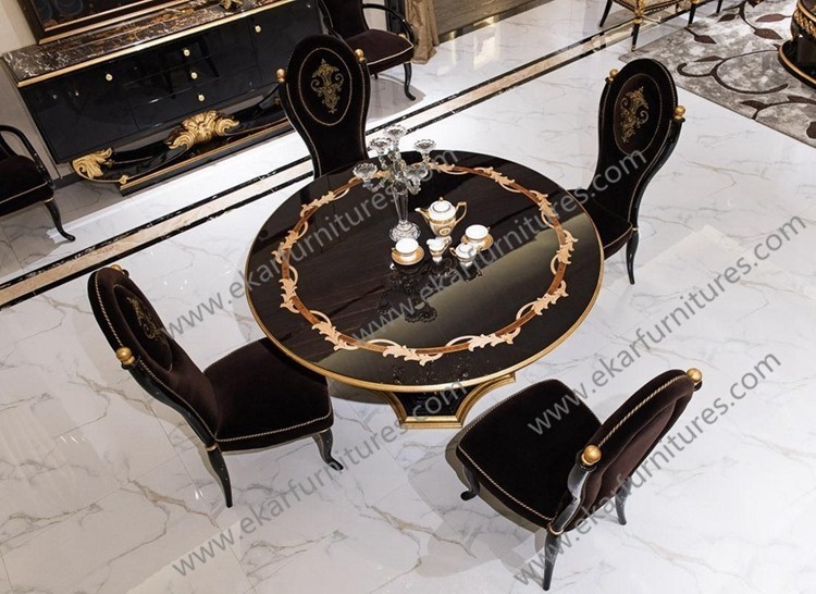 Hot sales Italy antique dining room wood design dining chairs TV-009B