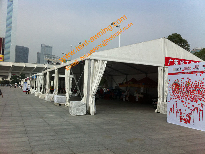 Outdoor Hall Tent Waterproof Aluminum Framework and Windproof Marquees
