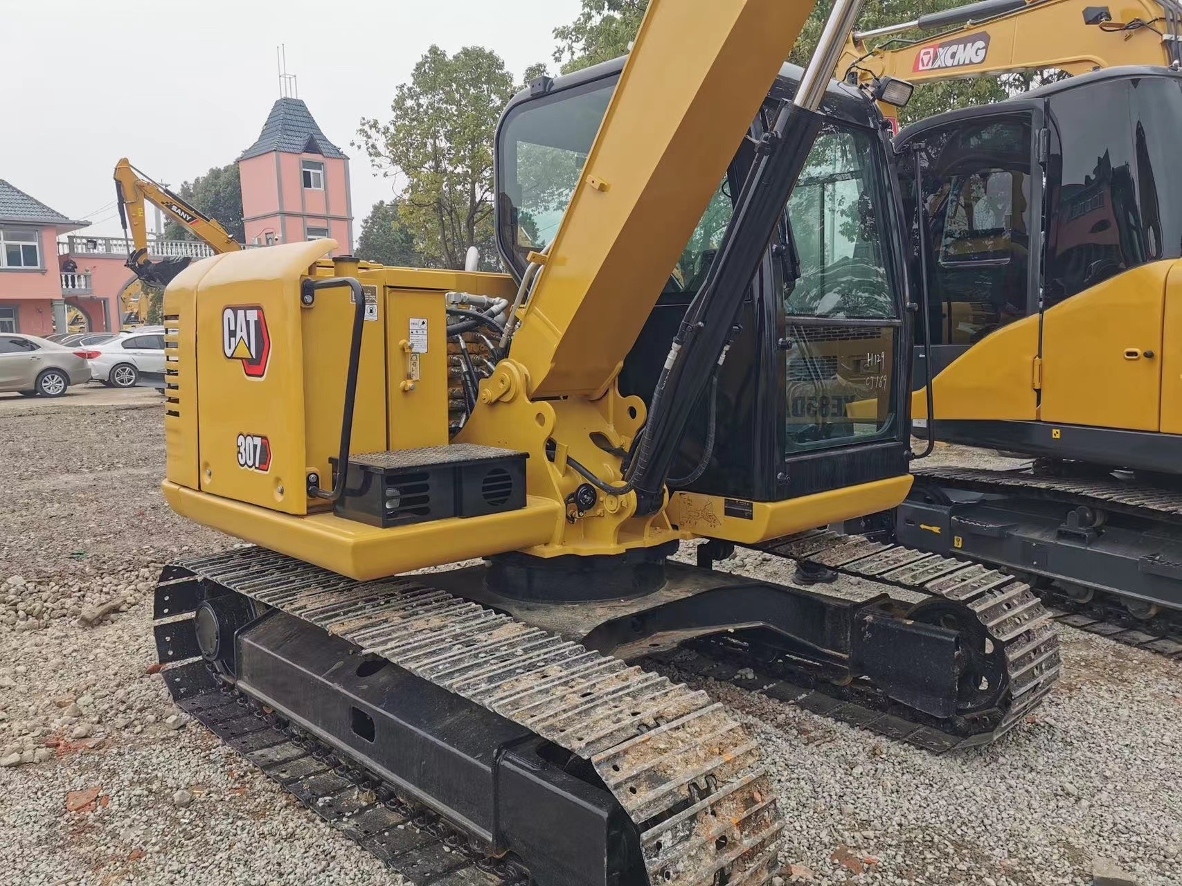 Quality Guaranteed Caterpillar 307E Used Mini crawler Excavator 0.33m3 Bucket Capacity