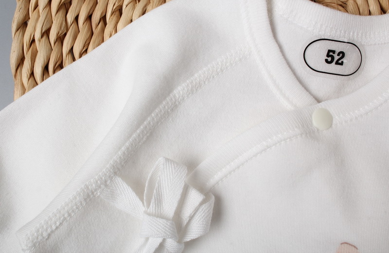 Custom Oem Odm Newbron Baby Boys Girls Top Draw-string 100%cotton Toddler Kids Clothing TOP