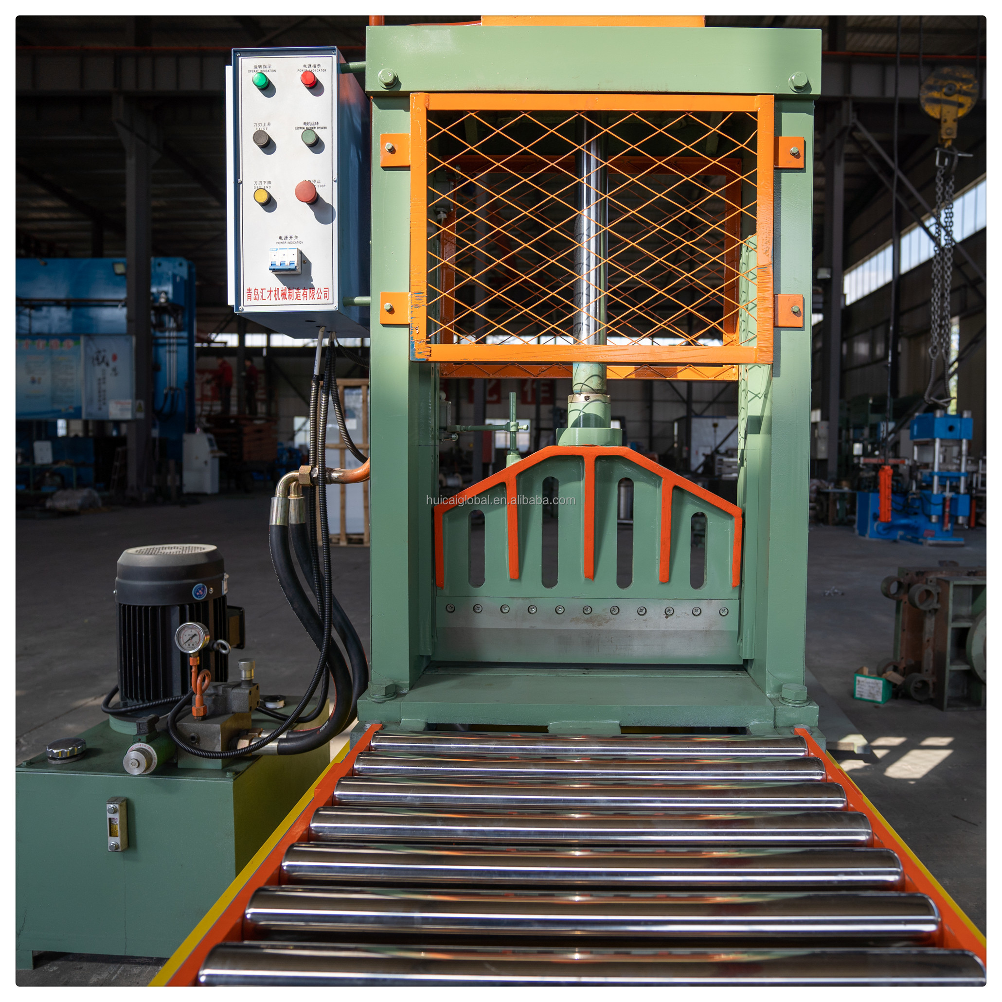 Durable XQL-120 Rubber Cutting Machine with Overall Size 2122x1440x2509 and 2.2 kW Power