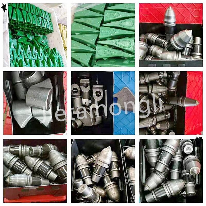 Rock Drilling Teeth Holder For Rotary Drilling Rig Piling Rig Kelly Bar Spare Parts B47K