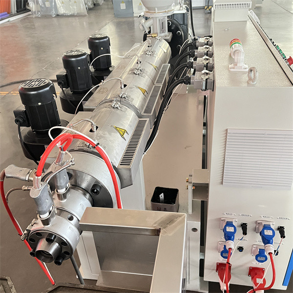 PP PE PVC PA Nylon Plastic Single Wall Corrugated Pipe Machine SGS Approved