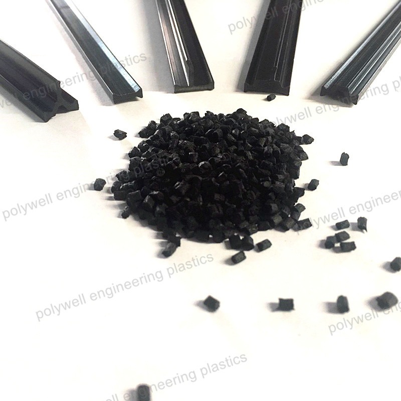 Nylon Granules Good Performance PA66GF25 Raw Material For Thermal Break Strip Polyamide Pellets