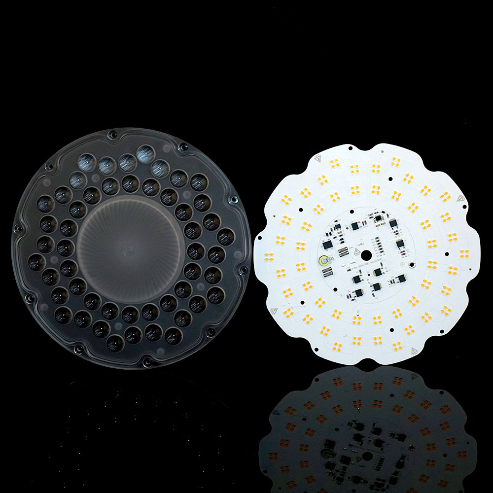 209*209mm DOB LED Module Driverless Injection For Highbay UFO Light