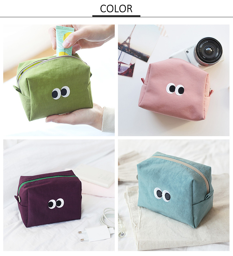 Waterproof Small Velvet makeup bag organizer