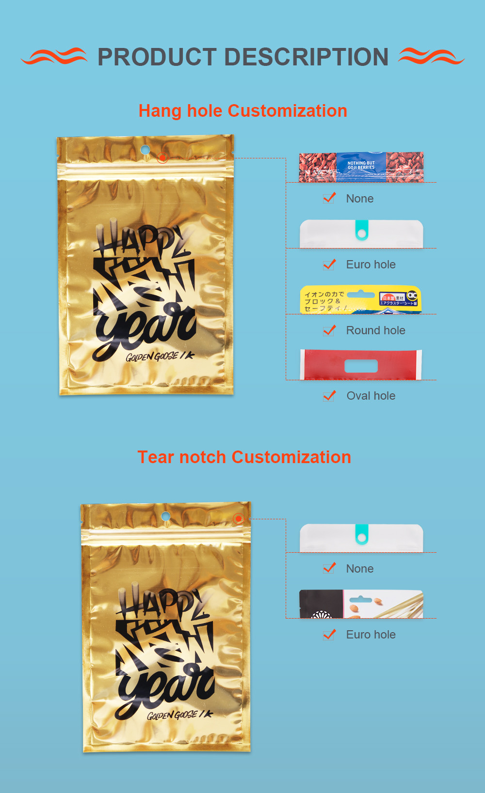 Aluminized Paper Plastic Composite Bag Opaque Polyester Film For 3C Electronic Product