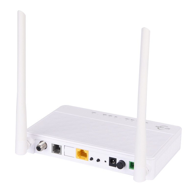 1GE 1VOIP 2.4G WIFI CATV 1 Port GPON ONT Wifi XPON ONU