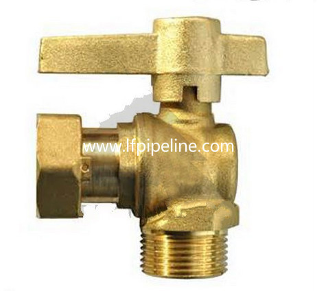 90 degree brass angle globe valve angle valve