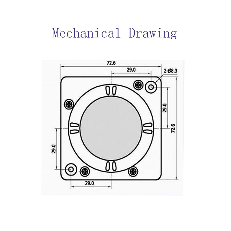 robust Trackball Module Industrial Graded Polycarbonate Casing With 50mm Plastic Ball
