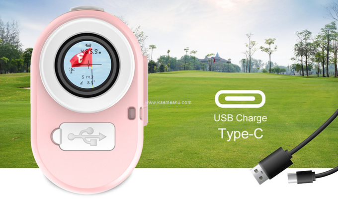Kaemeasu 700mA Rechargeable Mini Laser Rangefinder With Magnetic Adsorption MA1200