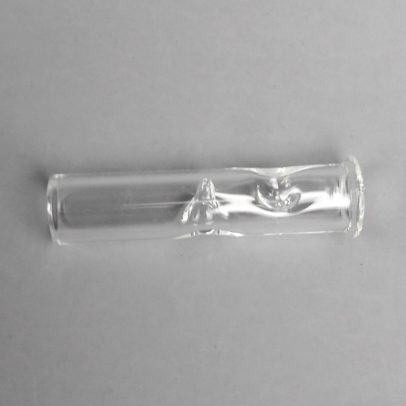 30mm Length Glass Bongs Accessories Flat Mouth Glass Filter Tips Daily Use