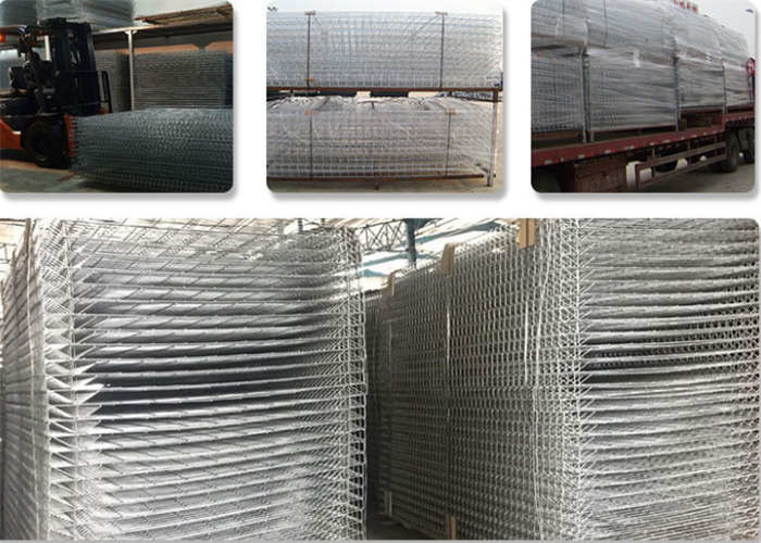 BRC Roll Top And Bottom End Welded Wire Mesh Fence 50x150mm Galvanised