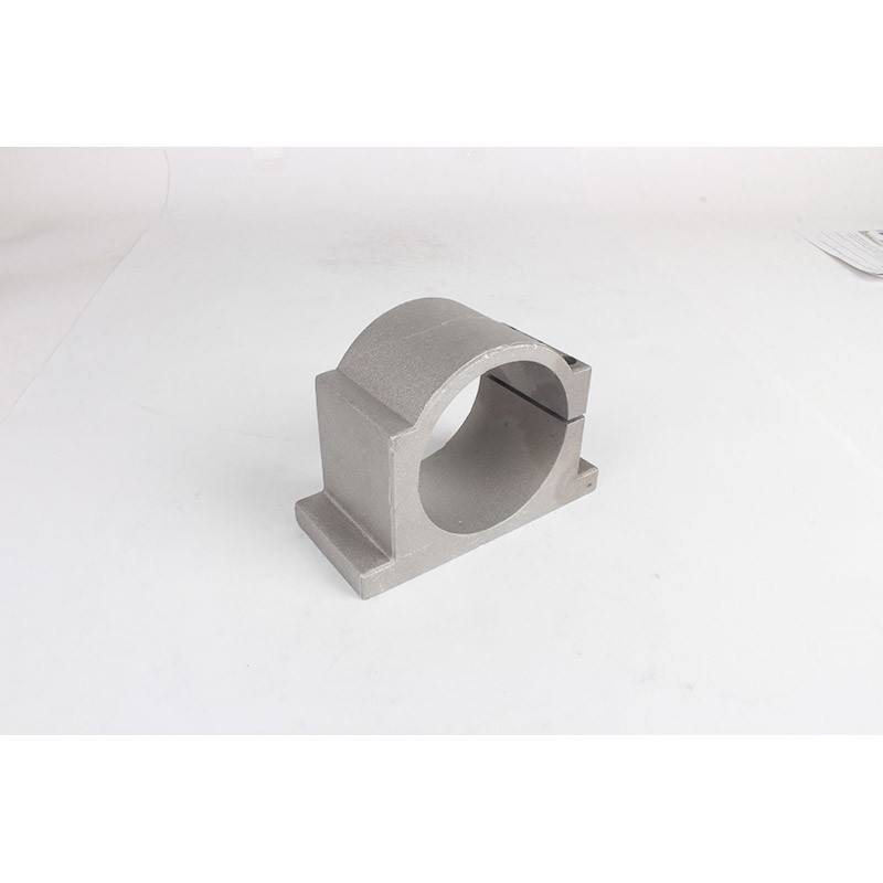80mm CNC Spindle Motor Clamp Aluminum Mounts Fixture Chuck Bracket With Screw