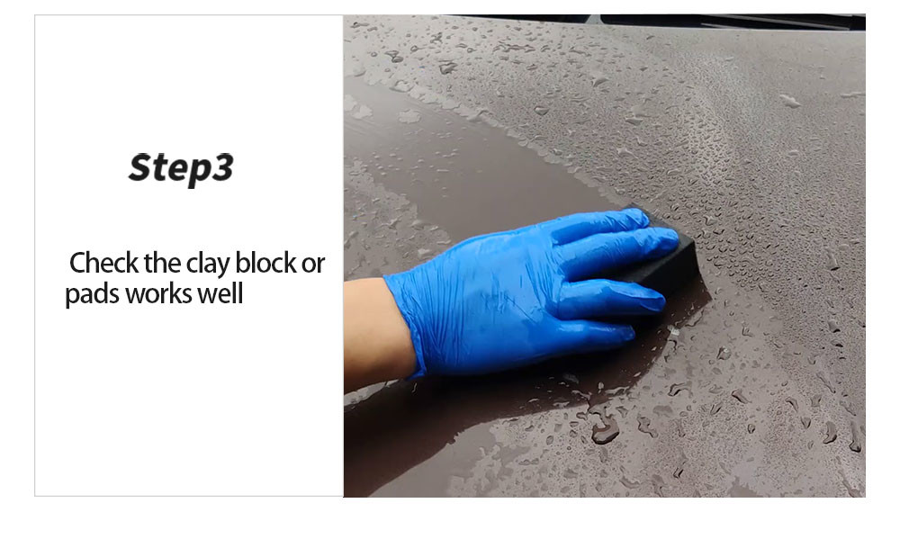 Effective Cleaning Black Car Clay Block For Car Cleaning And Painting Use